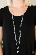 Load image into Gallery viewer, The New Girl in Town Silver Lanyard