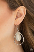 Load image into Gallery viewer, Color Me Cool White Earrings