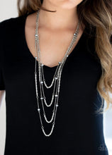 Load image into Gallery viewer, Open for Opulence Silver Necklace