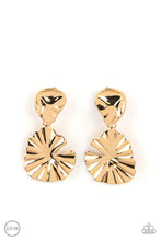 Load image into Gallery viewer, Empress of the Amazon Gold Clip On Earrings