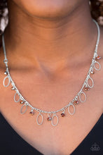 Load image into Gallery viewer, Twinkle at Twilight Red Necklace