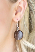 Load image into Gallery viewer, Cozumel Coast Orange Wood Necklace