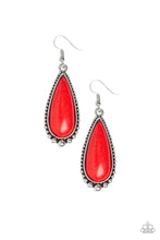 Load image into Gallery viewer, Desert Quench Red Earrings