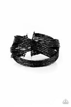 Load image into Gallery viewer, Shooting Star Black Seed Bead Bracelet