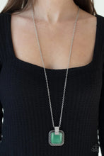 Load image into Gallery viewer, Effervescent Elegance Green Necklace