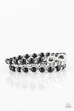 Load image into Gallery viewer, Immeasurably Infinite Black Bracelet