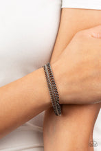 Load image into Gallery viewer, Industrial Icon Black Bracelet