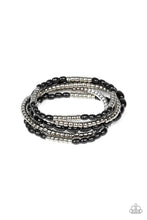 Load image into Gallery viewer, Meet and Mingle Black Bracelet