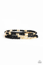 Load image into Gallery viewer, Micro Beading Black Bracelet
