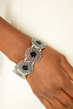 Load image into Gallery viewer, Painted Garden Black Bracelet