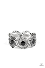 Load image into Gallery viewer, Painted Garden Black Bracelet