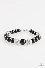 Load image into Gallery viewer, Pearls and Parlos Black Bracelet