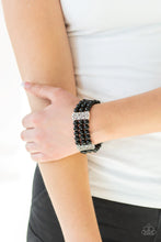 Load image into Gallery viewer, Ritzy Ritz Black Bracelet