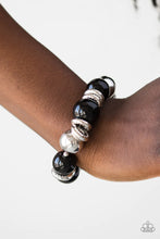 Load image into Gallery viewer, Rockin Rockefeller Black Bracelet
