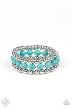 Load image into Gallery viewer, Sandstone Serendipity Blue Bracelet