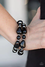 Load image into Gallery viewer, Show Us Hue's Boss Black Bracelet