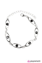 Load image into Gallery viewer, Starry Eyed Black Bracelet
