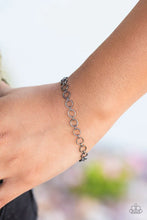 Load image into Gallery viewer, Step Up the Steampunk Black Bracelet