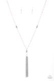 Load image into Gallery viewer, Tassel Takeover Pink Necklace