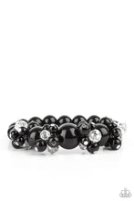 Load image into Gallery viewer, Upcycled Upscale Black Bracelet