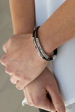 Load image into Gallery viewer, What a Wander-ful World Black Bracelet