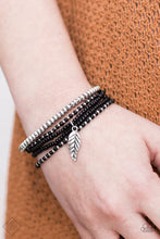 Load image into Gallery viewer, West Wing Black Bracelet